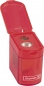 Preview: BRUNNEN Anspitzer Klicki transparent, rot