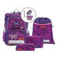 Preview: Step by Step Space Shine Schulranzen- Set Butterfly Night Ina (5tlg.)