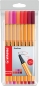 Preview: Stabilo® Fineliner Point 88® SHADES OF RED 8Stk./Pack