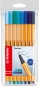 Preview: Stabilo® Fineliner Point 88® SHADES OF BLUE 8Stk./Pack