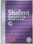 Preview: BRUNNEN Collegeblock Premium Student "Noten" | A4, Lineatur 14, Notenliniatur, 80 Blatt, violett