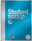 Preview: Collegeblock Premium Student | A4, punktiert, 80 Blatt, blau