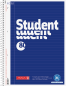 Preview: BRUNNEN Collegeblock Student Recycling | A4, Lineatur 21, liniert, 80 Blatt