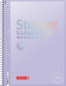 Preview: BRUNNEN Collegeblock Premium Student | A4, Lineatur 27, liniert, 80 Blatt, pastelllila