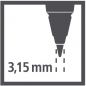 Preview: Logo Breite 3,15 mm