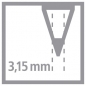 Preview: Logo Breite 3,15 mm