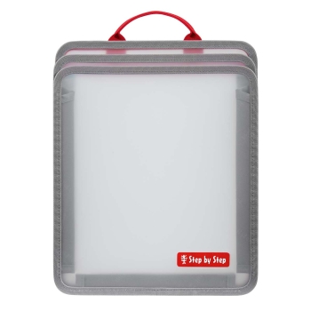 Step by Step Faltbare Heftbox transparent (1tlg.)