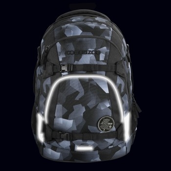 Coocazoo Schulrucksack MATE Grey Rocks (2tlg.)