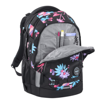 Coocazoo Schulrucksack MATE Floral Artnight (2tlg.)