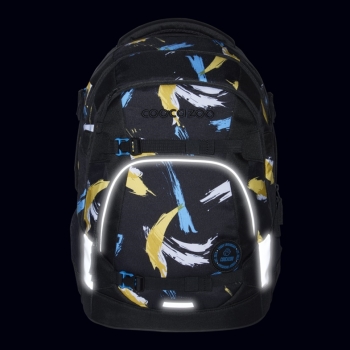Coocazoo Schulrucksack MATE Crazy Artnight (2tlg.)