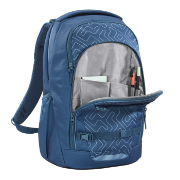Coocazoo Schulrucksack EVERY Blue Maze (1tlg.)