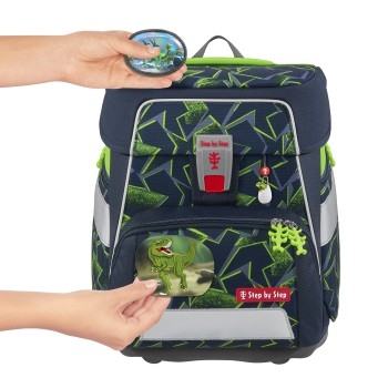 Step by Step Space Schulranzen- Set Wild T-Rex Taro (5tlg.)