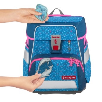 Step by Step Space Schulranzen- Set Dolphin Pippa (5tlg.)