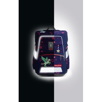 Step by Step Space Shine Schulranzen- Set Pegasus Night Nuala (5tlg.)