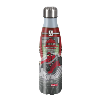 Step by Step Edelstahl- Trinkflasche Ninja Yuma (1tlg.)