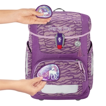 Step by Step Circle Schulranzen- Set Lovely Unicorn Nuala (5tlg.)