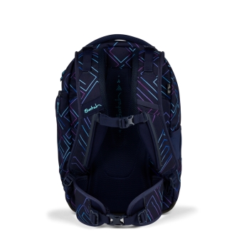 Satch Schulrucksack Match Purple Laser (1tlg.)