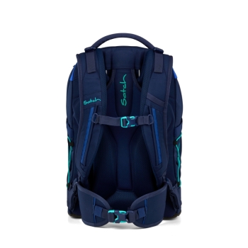 Satch Schulrucksack Pack Crossed Blue (1tlg.)