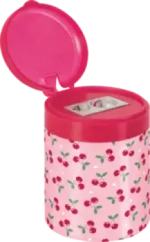 Preview: BRUNNEN Dosenspitzer Fruity Love | dunkelblau/mint