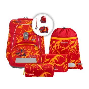 Step by Step Space Schulranzen- Set Dragon Toro (5tlg.)
