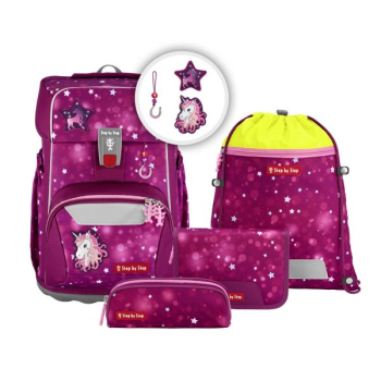 Step by Step Giant Schulranzen- Set Sweet Unicorn Nuala (5tlg.)