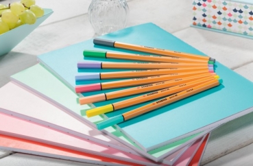 Stabilo® Fineliner Point 88® PASTEL 8Stk./Pack