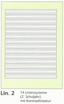 Preview: BRUNNEN Schulheft A5 Lin.2 32Blatt