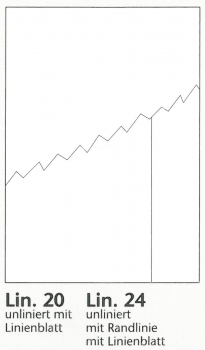 Preview: BRUNNEN Schulheft A4 Lin.24 16Blatt