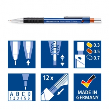 Staedtler Druckbleistift Mars® micro 775 (3St./Pack)