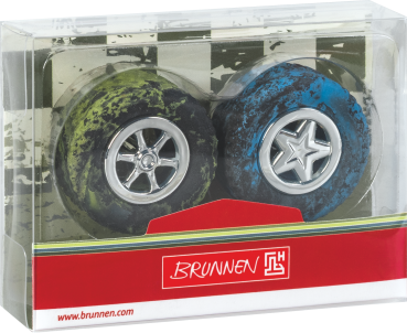 Preview: BRUNNEN Radiergummi 3D Fast Wheels