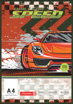 BRUNNEN Malblock Fast Wheels | A4