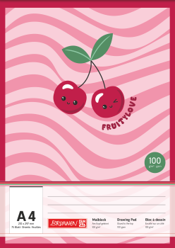 BRUNNEN Malblock Fruity Love | A4