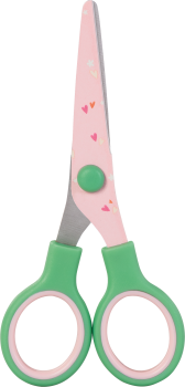 BRUNNEN Kinderschere mit Motivdruck Fruity Love | abgerundet