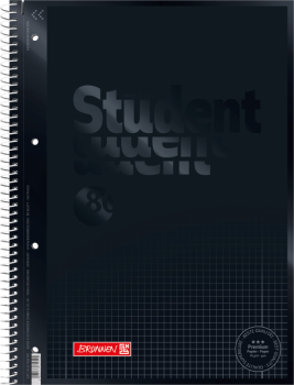 Preview: BRUNNEN Collegeblock Premium Student A4 mit Randlinie innen und außen