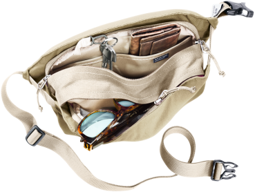 Deuter Bauchtasche PASSWAY 2 Desert Bone (1tlg.)