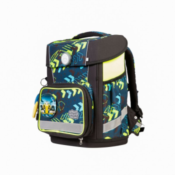 Preview: Schoolmood Champion Pro Schulranzenset Mika (Drache) (7tlg.)lranzenset Leni (Hund) (7tlg.)nzenset Ella (Pony) (7tlg.)