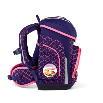 Preview: ergobag cubo Schulranzen- Set PerlentauchBär Color Flash Edition (5tlg.) Bärhext (5tlg.)