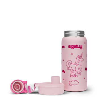 Preview: ergobag Trinkflasche Einhorn 0,5l - Edelstahl ,5l - Edelstahl