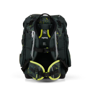 ergobag cubo Schulranzen- Set MähdreschBär (5tlg.) CyBär Race (5tlg.)