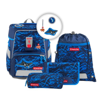 Step by Step Space Schulranzen- Set Manta Rio (5tlg.)