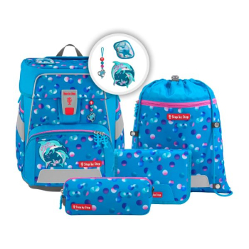 Step by Step Space Schulranzen- Set Dolphin Finja (5tlg.)