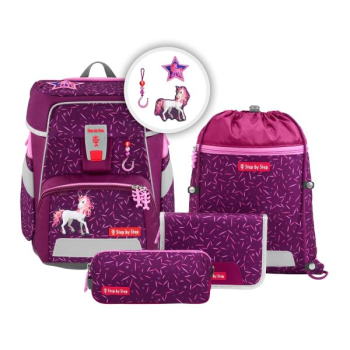 Step by Step Space Schulranzen- Set Pretty Unicorn Nuala (5tlg.)