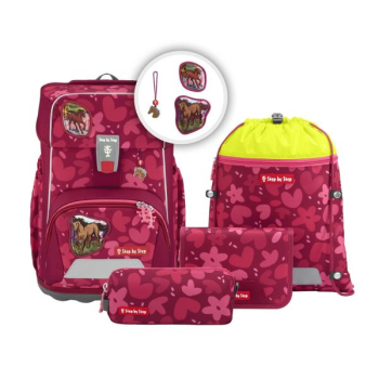 Step by Step Giant Schulranzen- Set Wild Horse Nora (5tlg.