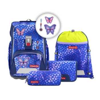 Step by Step Giant Schulranzen- Set Butterfly Maja (5tlg.)