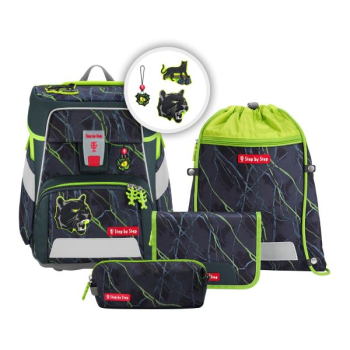 Step by Step Space Schulranzen- Set Danger Cat Chiko (5tlg.)n- Set Danger Cat Chiko (5tlg.)