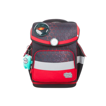 Preview: Schoolmood Timeless Pro Schulranzenset Mika (Drache) (7tlg.)