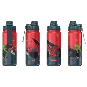 Preview: Step by Step Edelstahl- Trinkflasche Warrior (1tlg.)