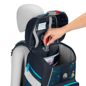 Step by Step Space Shine Schulranzen- Set Shark Dexter (5tlg.)