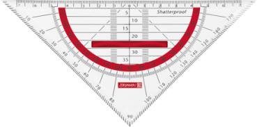 BRUNNEN Geometrie-Dreieck Colour Code bruchsicher