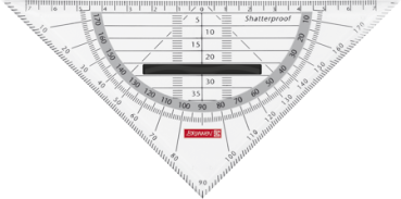 BRUNNEN Geometrie-Dreieck Colour Code bruchsicher